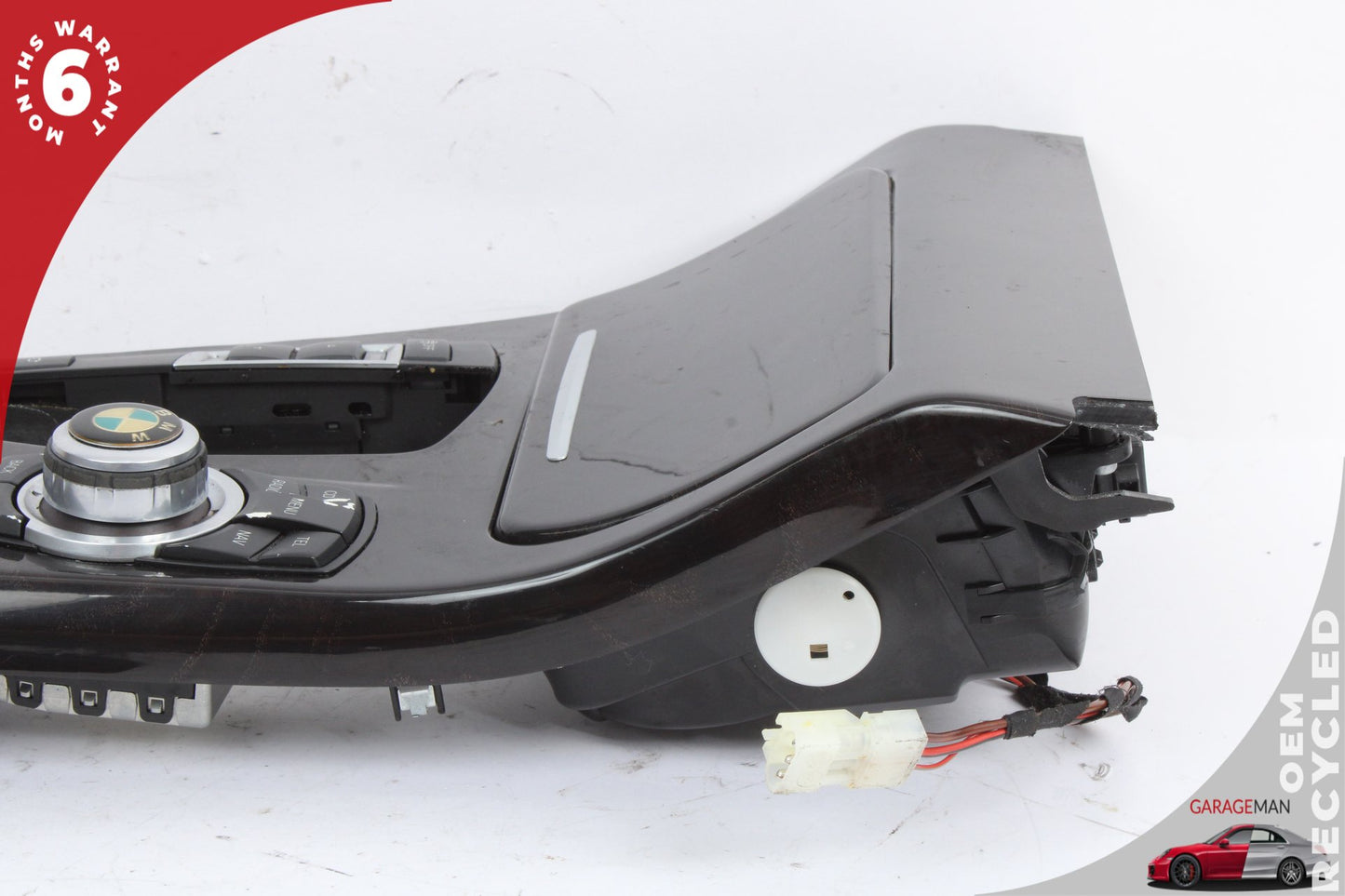 2011-2013 BMW 550i F10 Sedan Center Console Trim w/ iDrive Controler and Cup Holder 9206401