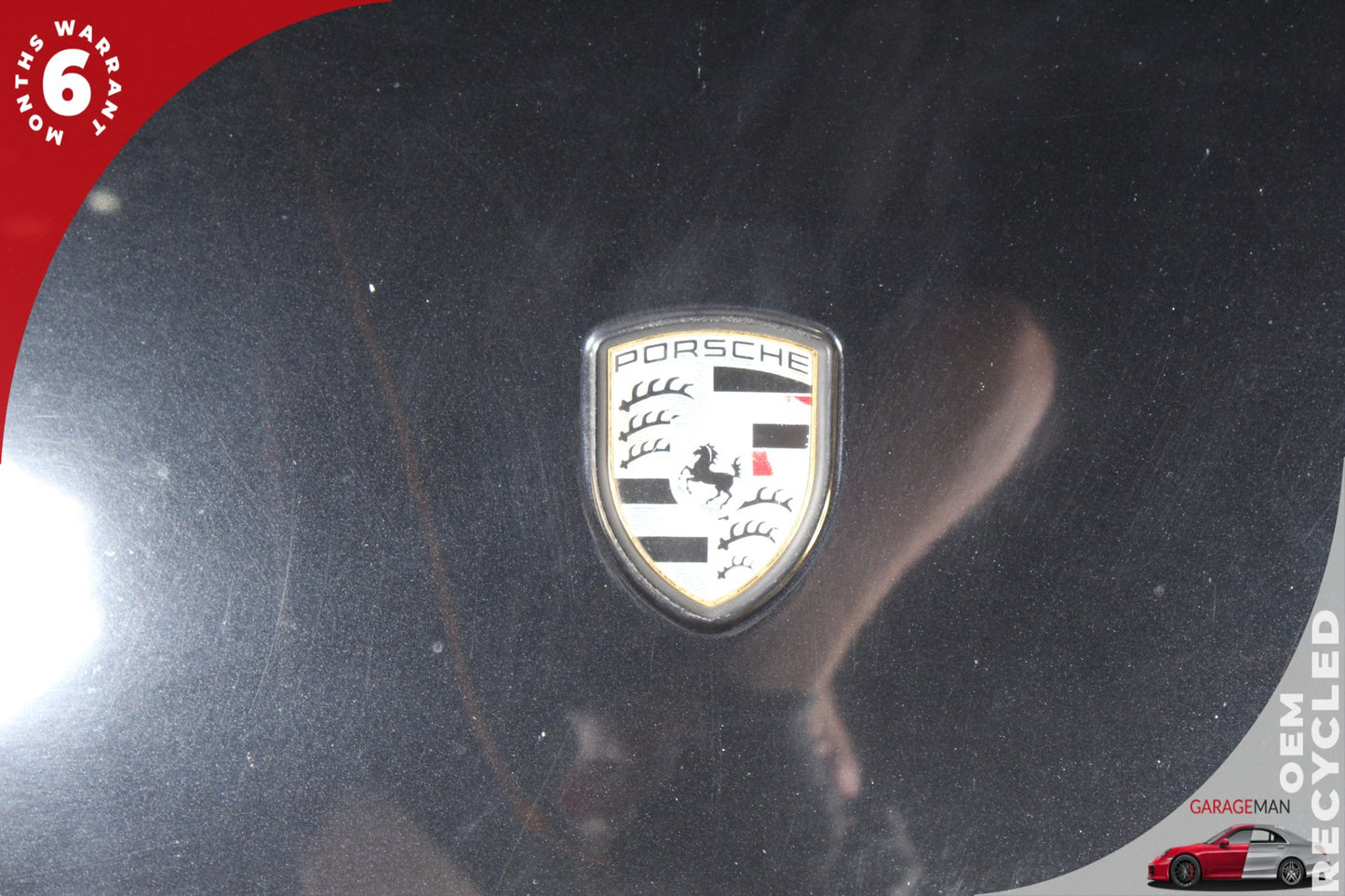 2011-2014 Porsche Cayenne 92A SUV Hood Bonnet Panel 95851101102 Jet Black Metallic
