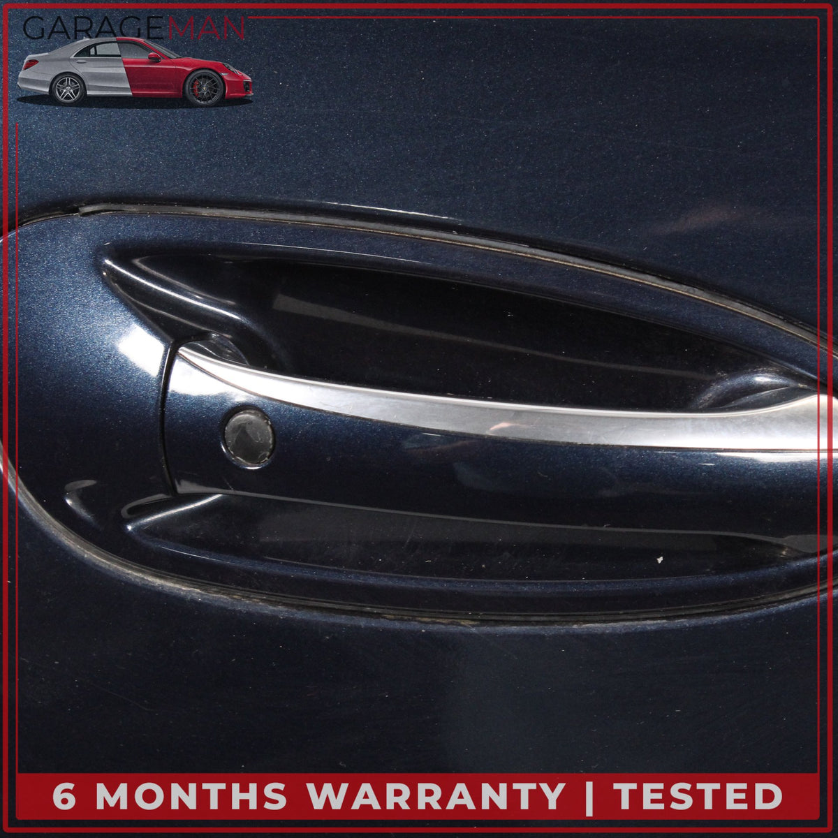 2010-2016 Porsche Panamera 970 Rear Right Complete Door Assy Blue Metallic OEM