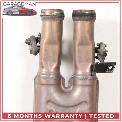 2011-2014 Mercedes W216 CL550 S550 Engine Exhaust Downpipe Resonator Set OEM