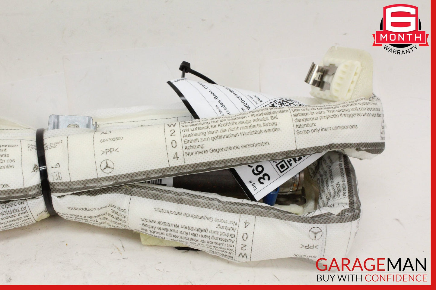 2008-2014 Mercedes W204 C250 Right Side Roof Curtain Air Bag 2048600605 OEM