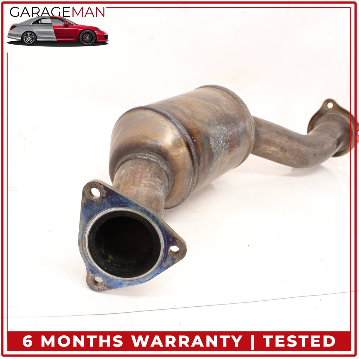 2011-2015 Audi Q7 4L 3.0L Right Side Exhaust Downpipe 7L8254350S OEM