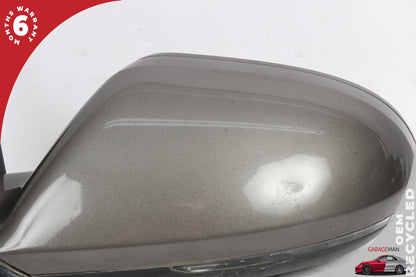 2012-2018 Audi A6 Front Left Side Door Rear View Mirror Brown 4G1857409Q OEM