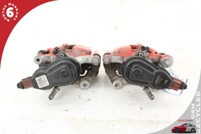 2012-2018 Audi A6 A7 Rear Left and Rear Right Side Brake Caliper Set 4G5AF OEM