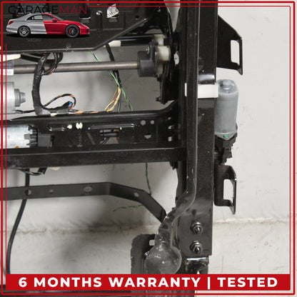 2011-2016 Land Rover LR4 L319 Front Left Seat Track Rail Frame w/ Motors OEM