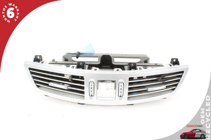07-13 Mercedes-Benz S550 W221 Center Dash AC Air Vent Trim Clock 2218300954