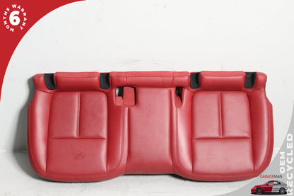 2015-2018 Porsche Macan 95B Front &amp; Rear Complete Leather Seat Assembly Red OEM