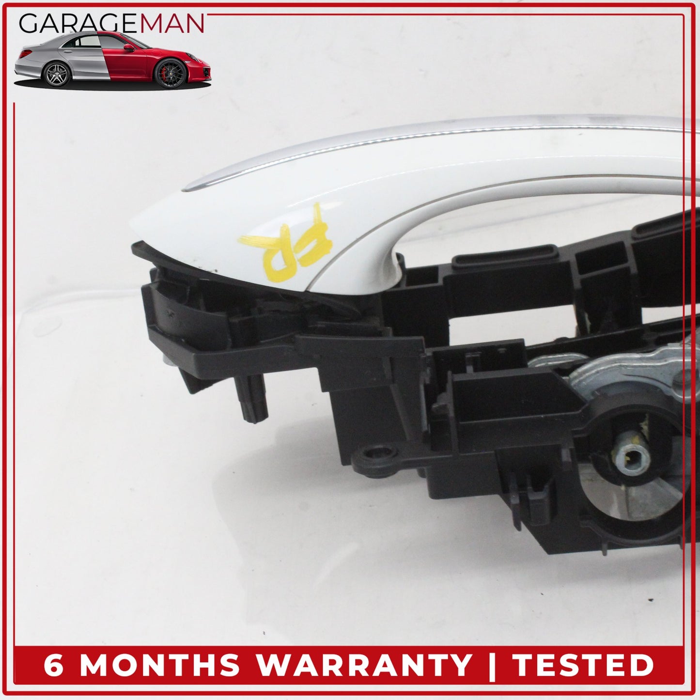 2011-2016 BMW 550i Front Right Passenger Side Exterior Door Handle White OEM