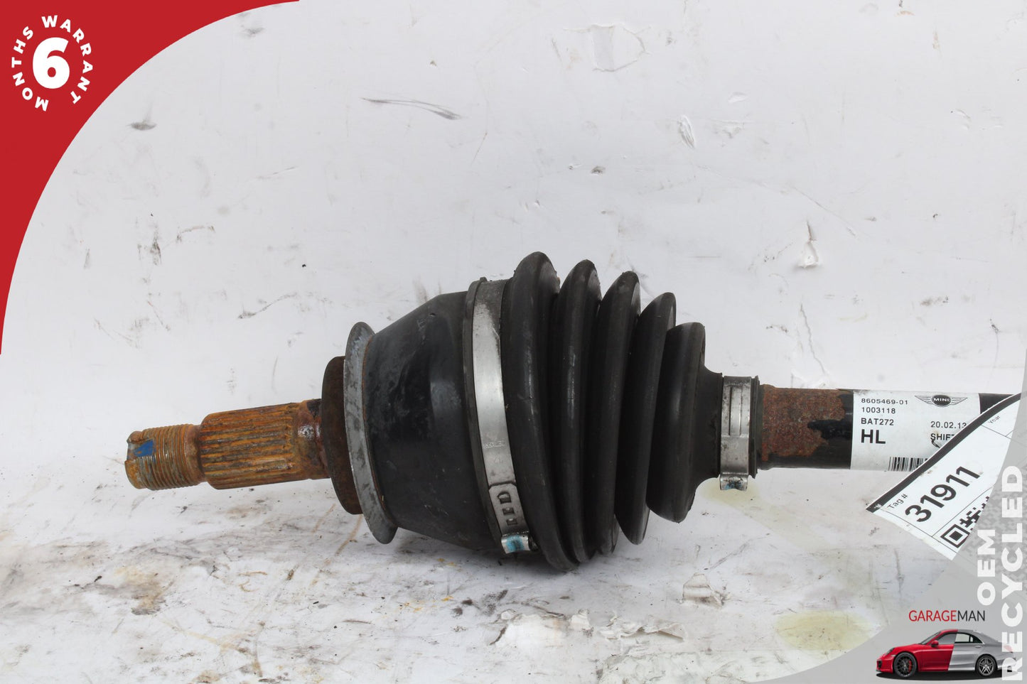 2007-2015 Mini Cooper R56 Front Left Driver Side CV Axle Drive Shaft 8605469 OEM