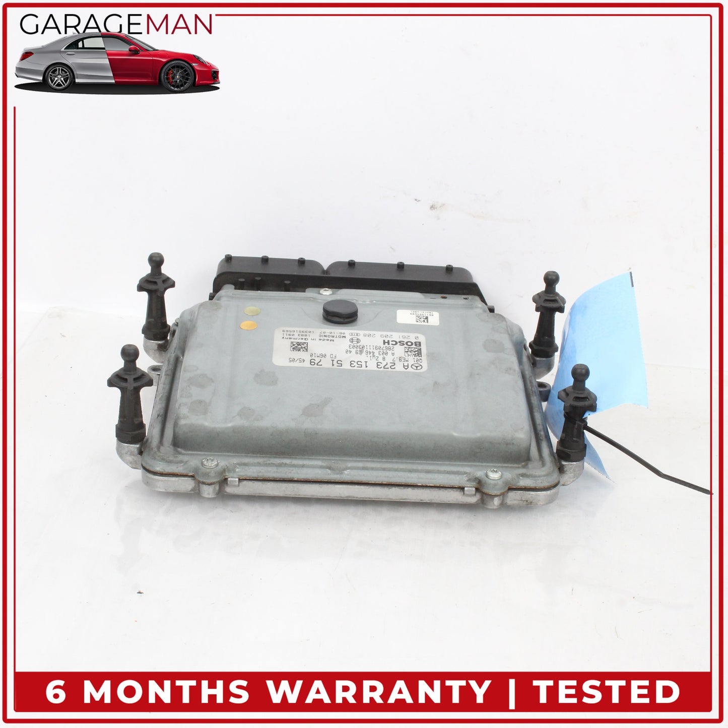 2007-2012 Mercedes R230 SL500 Engine Control Module Unit ECU 2731535179 OEM
