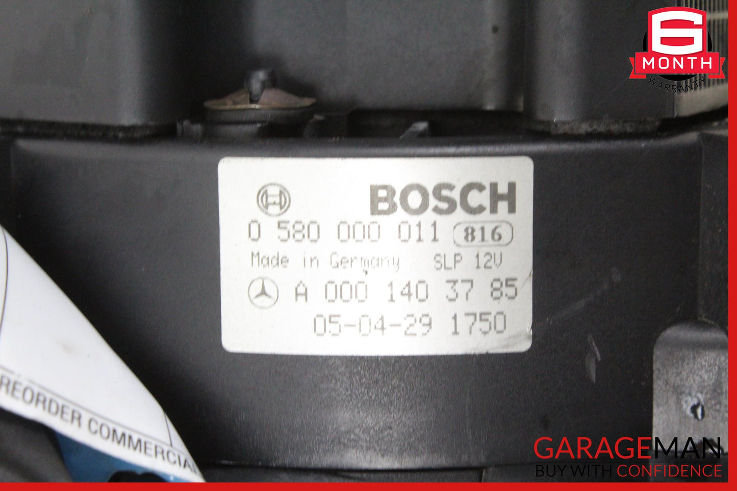 1998-2008 Mercedes-Benz ML500 W164 SUV Secondary Air Smog Pump 0001403785