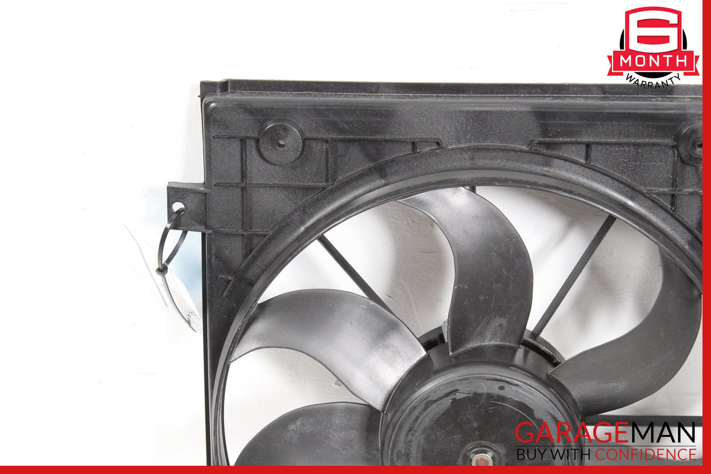 2008-2015 Audi TT 8J Engine Cooling Dual Fan Motor Shroud 1K0121223 OEM