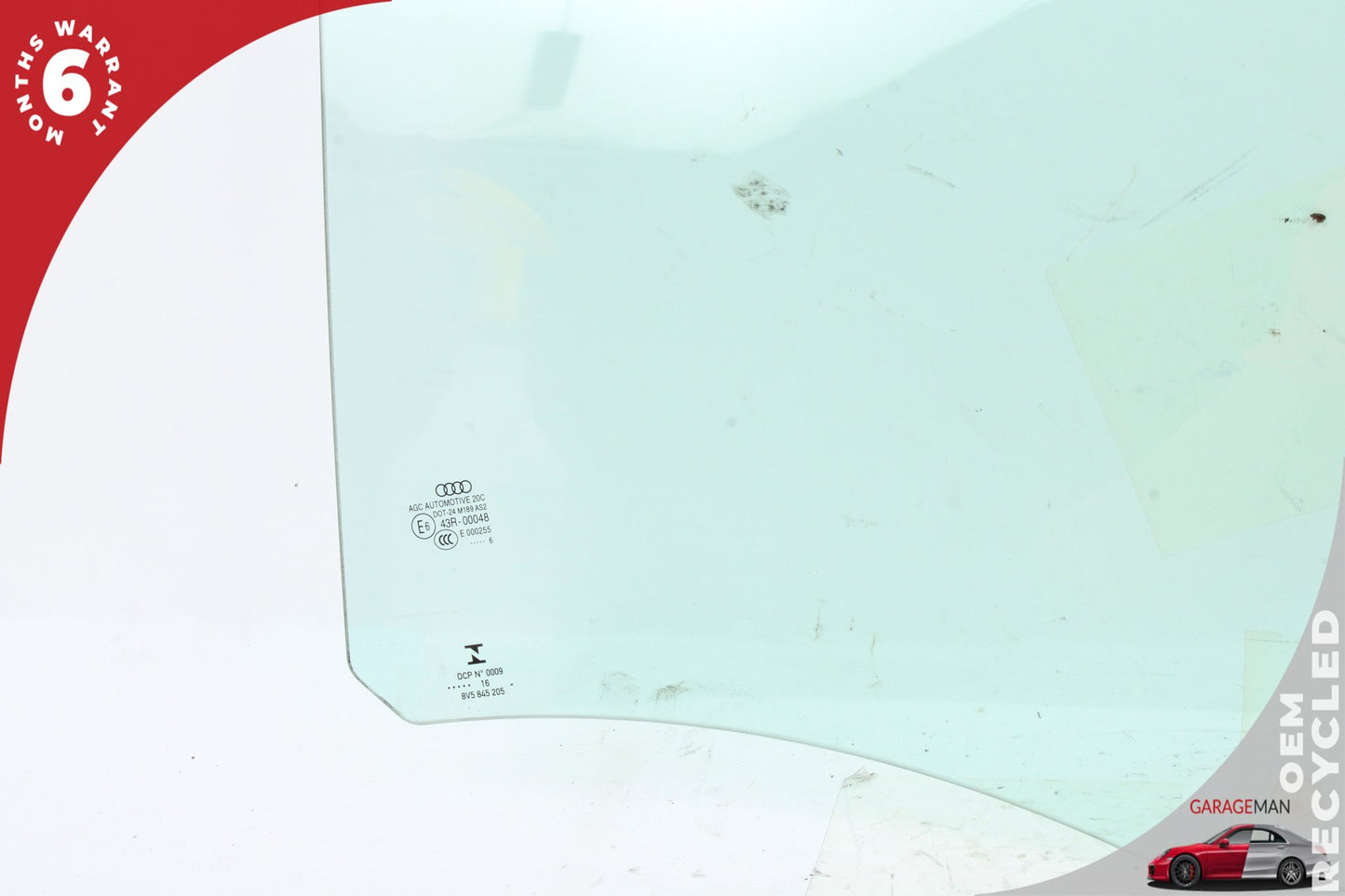 2015-2020 Audi A3 8V Sedan Rear Left Driver Side Door Window Glass 8V5845205