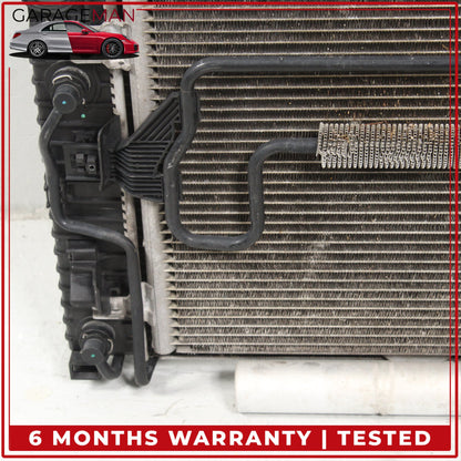 2003-2006 Mercedes W219 CLS500 E500 Water Cooling Radiator AC A/C Condenser OEM