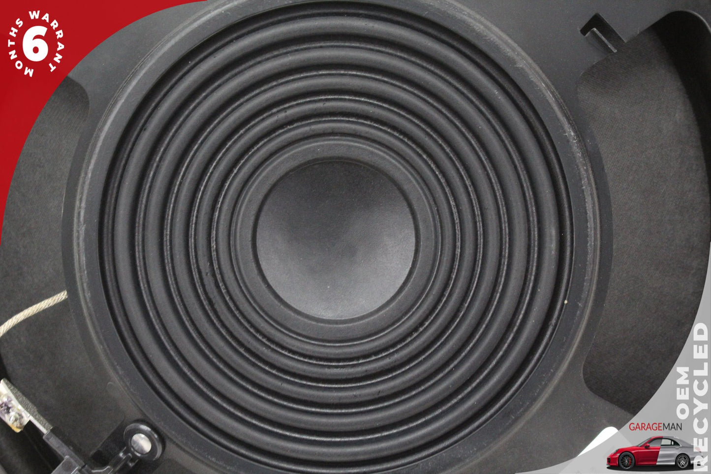 2011-2018 Audi A8 Rear Center Deck Bass Speaker Loudspeaker Bose 4H1035481