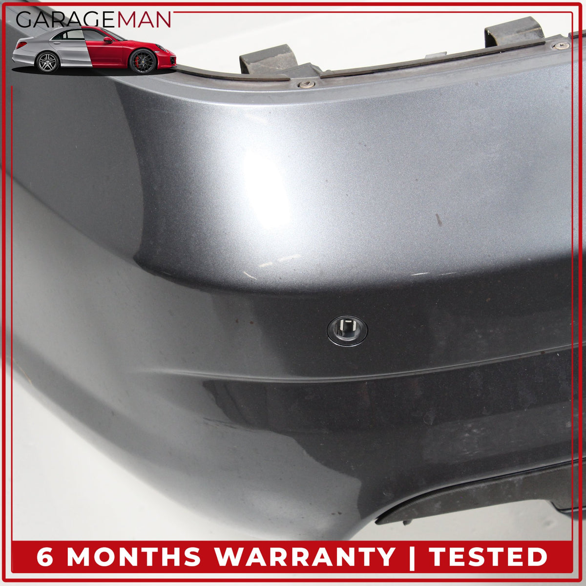 2006-2011 Mercedes W219 CLS550 Sedan Rear Bumper Cover Gray Metallic OEM