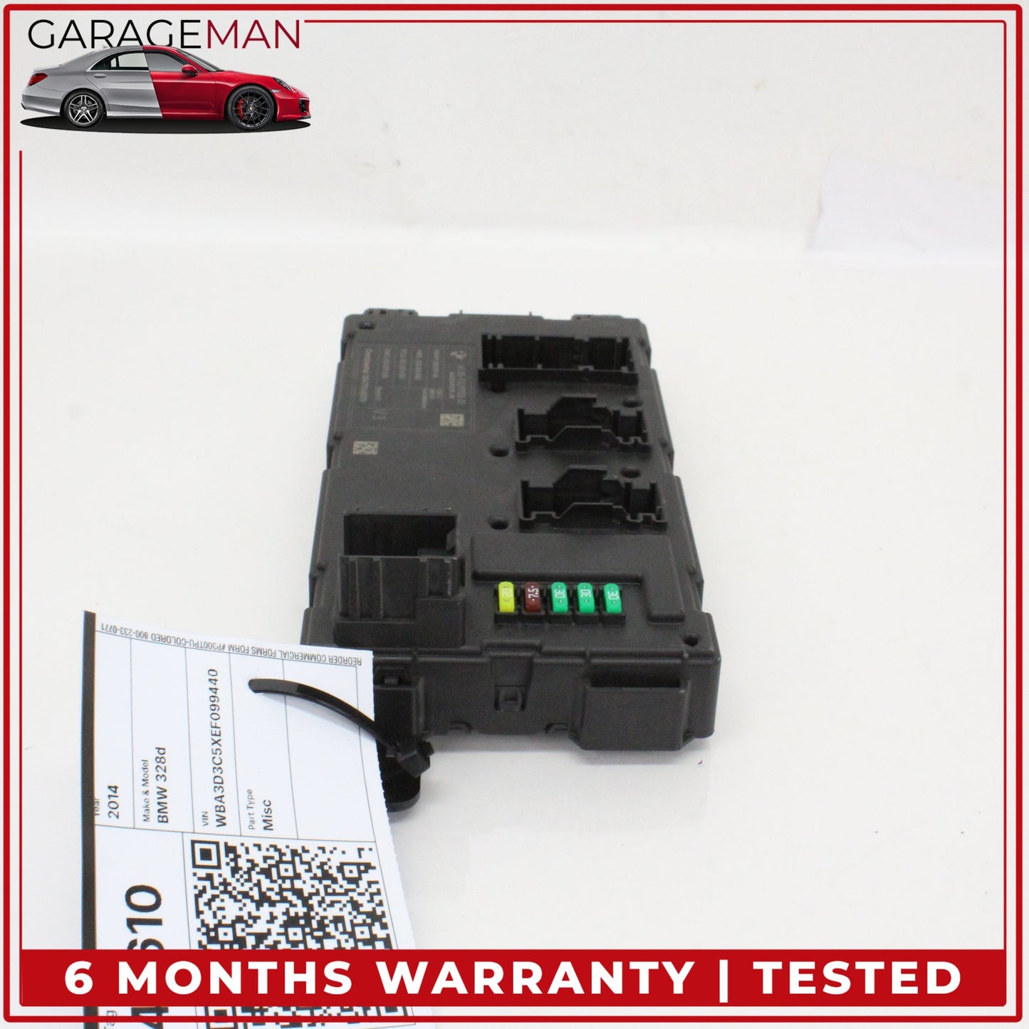 2012-2018 BMW 328d Rear BCM Comfort Body Control Module 9329702