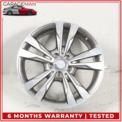 2015-2023 Mercedes W205 C300 Rear Wheel Rim 8.5Jx18H2 ET56 2054012902 OEM