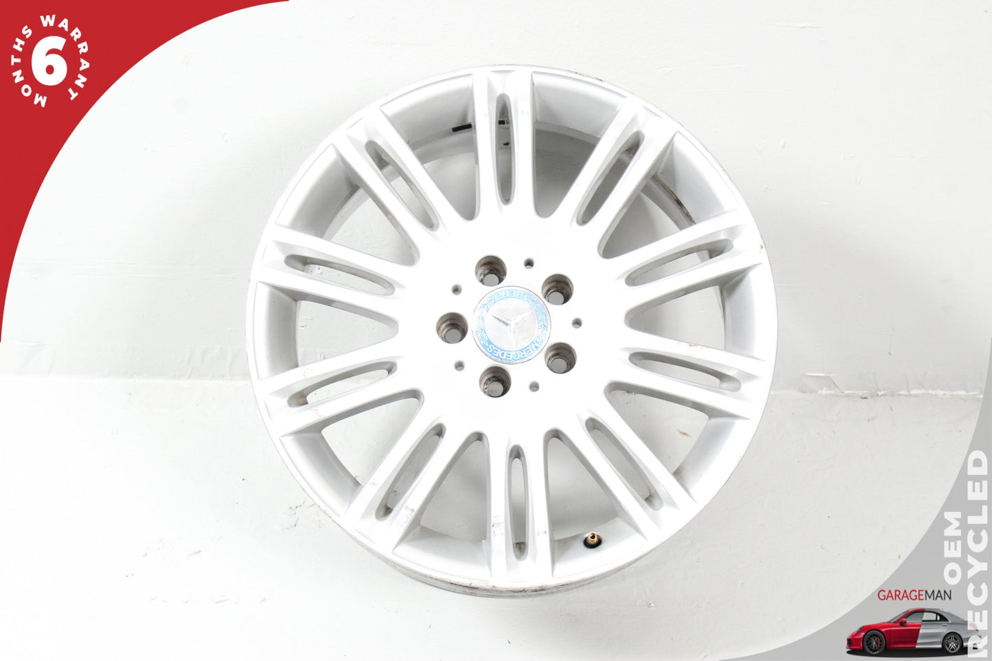 2007-2009 Mercedes W211 E350 E550 Front Wheel Rim 8.5JX18H2 ET38 2114015302 OEM
