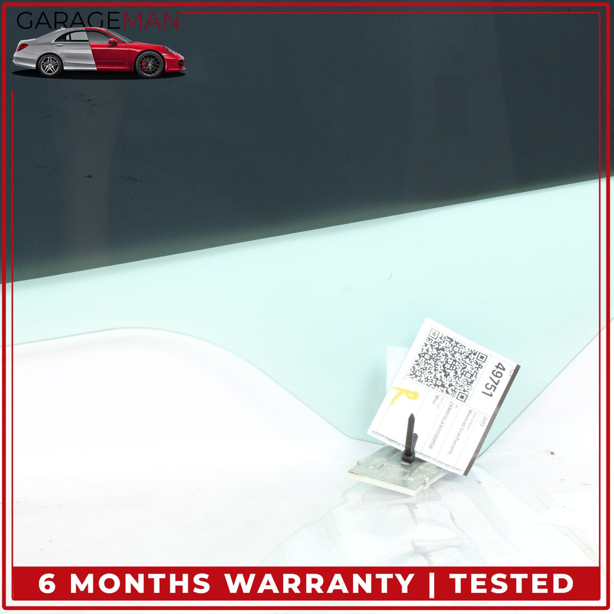 2008-2019 Maserati GranTurismo M145 Front Right Side Door Window Glass OEM