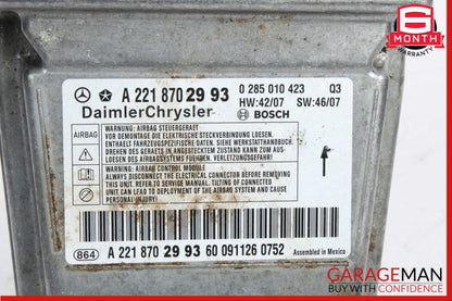 2007-2014 Mercedes-Benz S550 W221 Airbag Air Bag Sensor SRS Control Module OEM