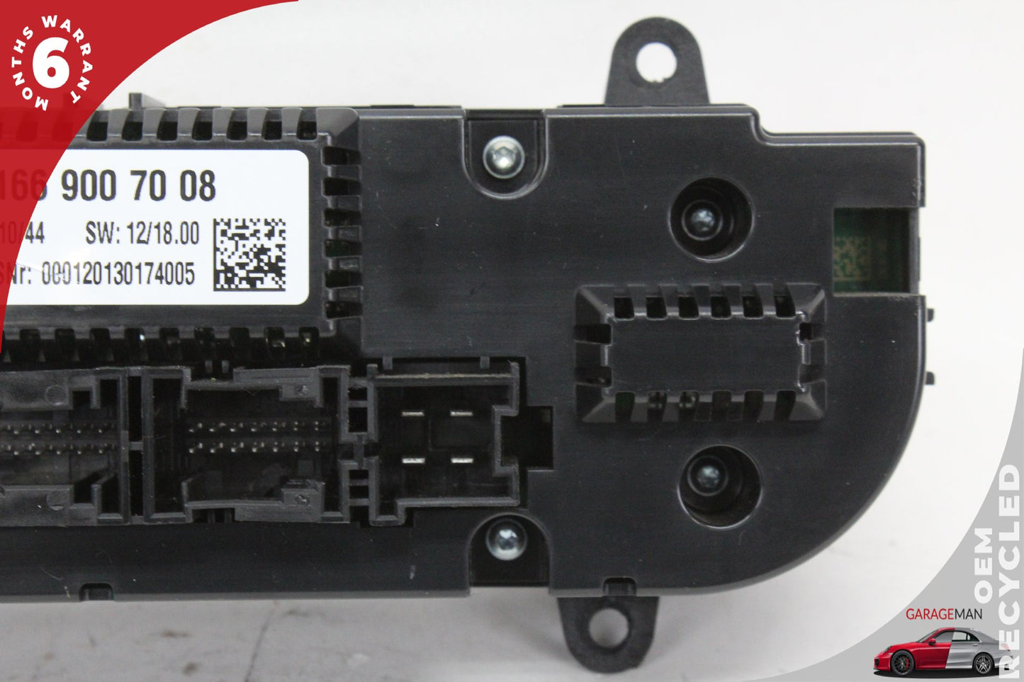 12-19 Mercedes-Benz GL450 X166 A/C Heater Climate Control Switch 1669007008