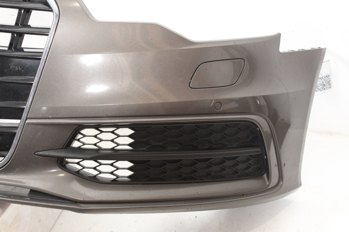 2012-2015 Audi A6 C7 Sedan Front Bumper Cover w/ Grille 4G0807437 Brown