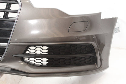 2012-2015 Audi A6 C7 Sedan Front Bumper Cover w/ Grille 4G0807437 Brown