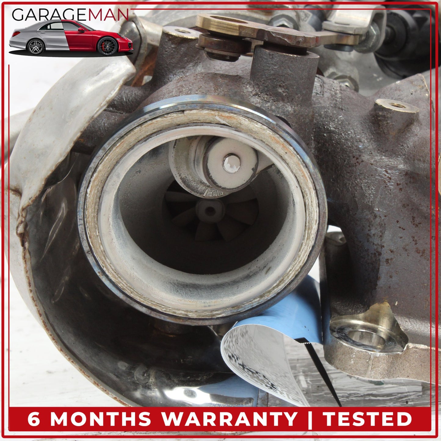 2016-2018 Infiniti Q50 Q60 3.0L Engine Left Side Turbocharger 144115CA0B OEM
