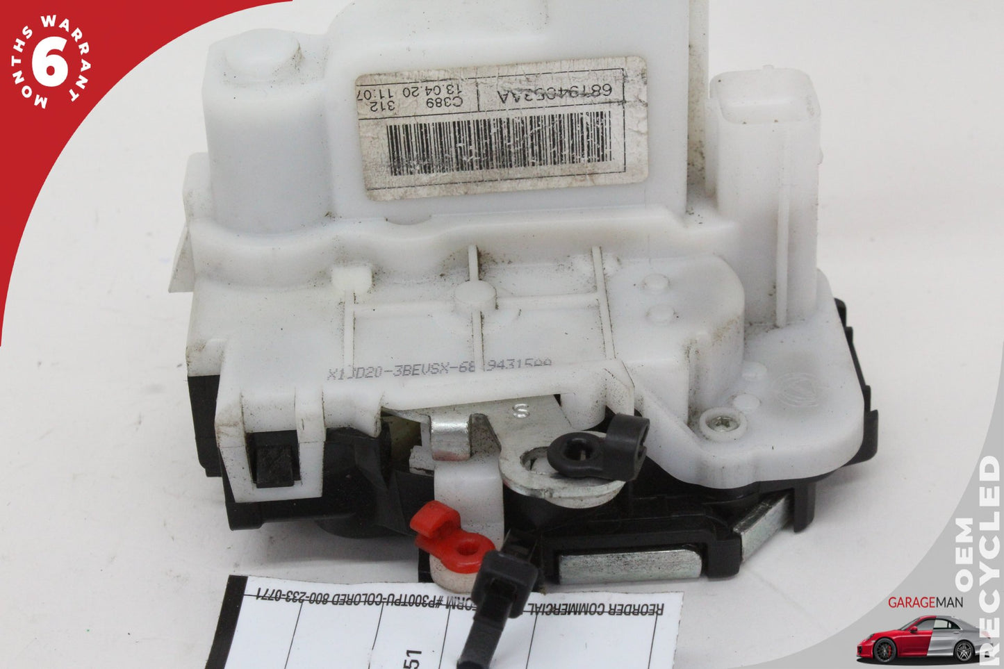2012-2019 Fiat 500e Front Left Side Door Lock Latch Actuator 51827414 OEM