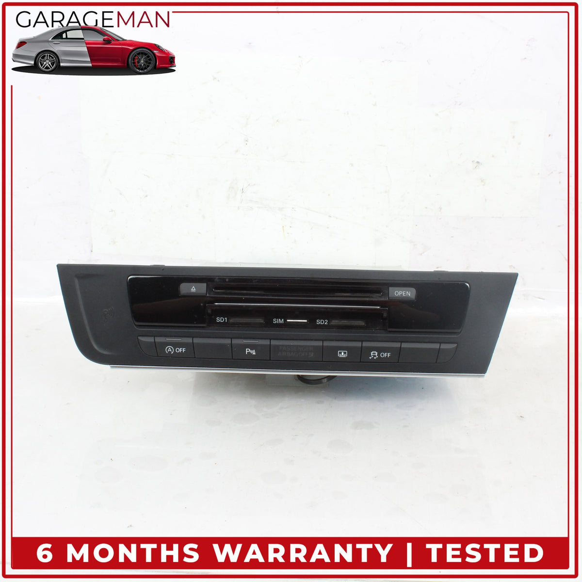 2012-2015 Audi A6 A7 Multimedia Audio Radio CD Player Receiver Harman Becker OEM