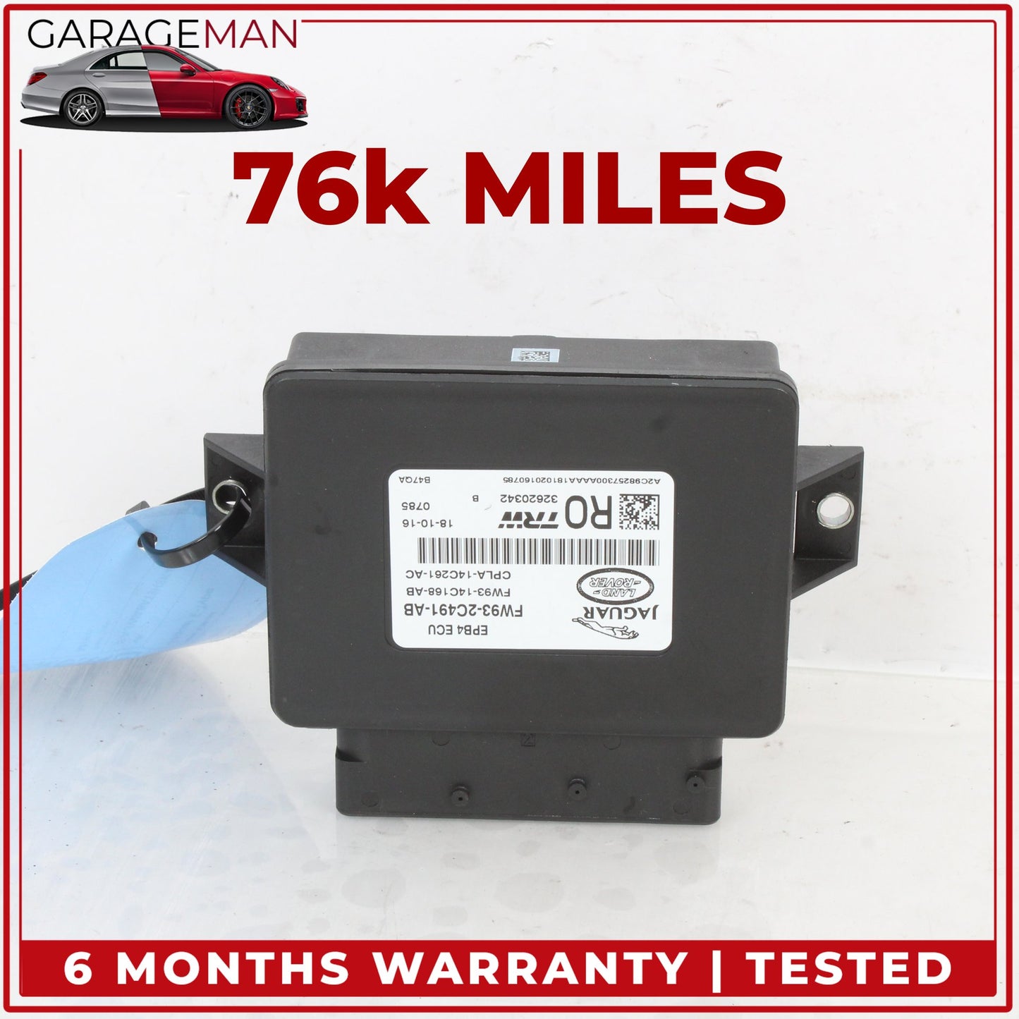 2014-2020 Jaguar F-Type X152 Electronic Parking Brake Control Module Unit OEM