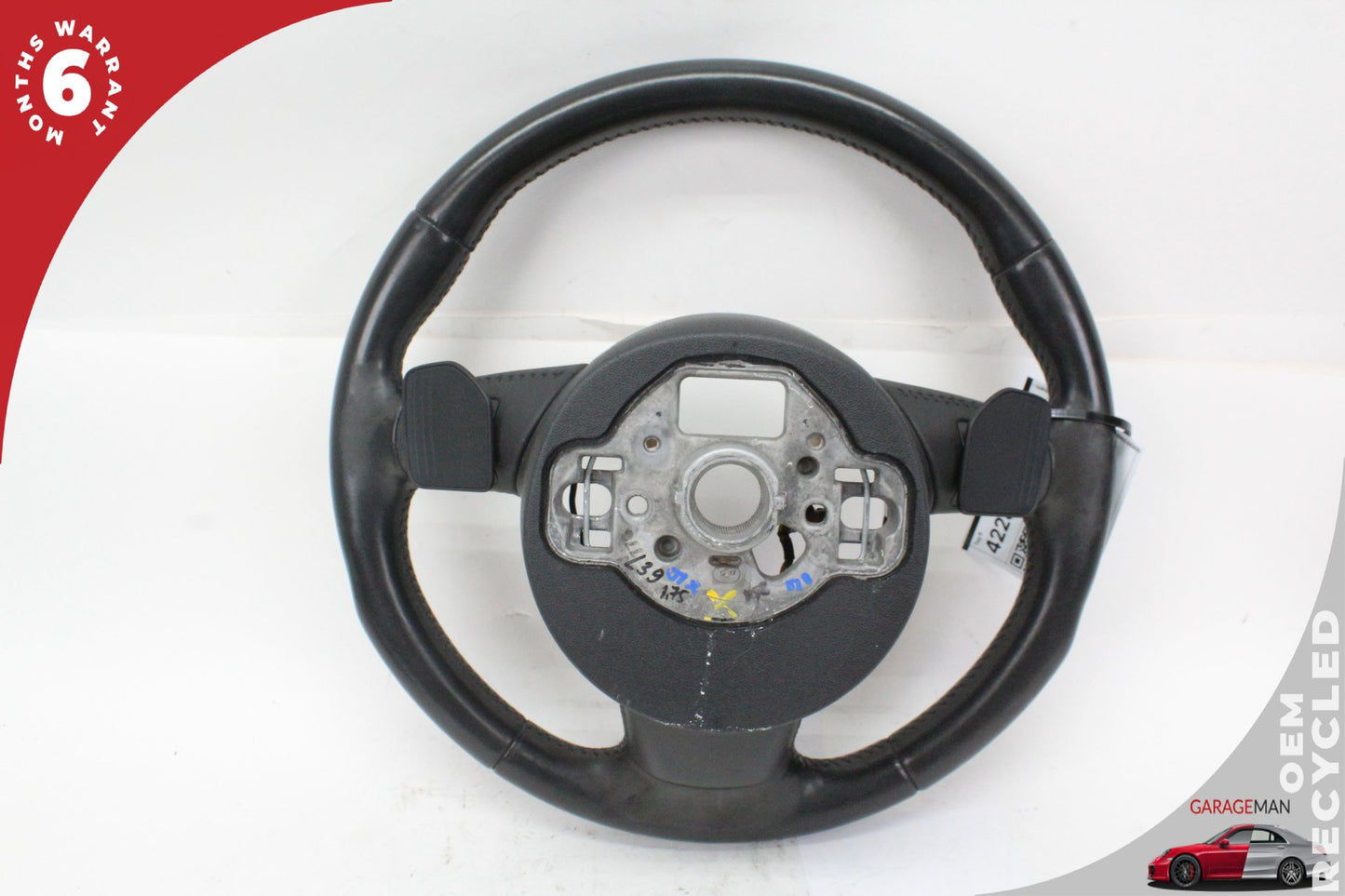 12-18 Audi A6 C7 Steering Wheel Left w/ Paddle Shifters 4G0419091T