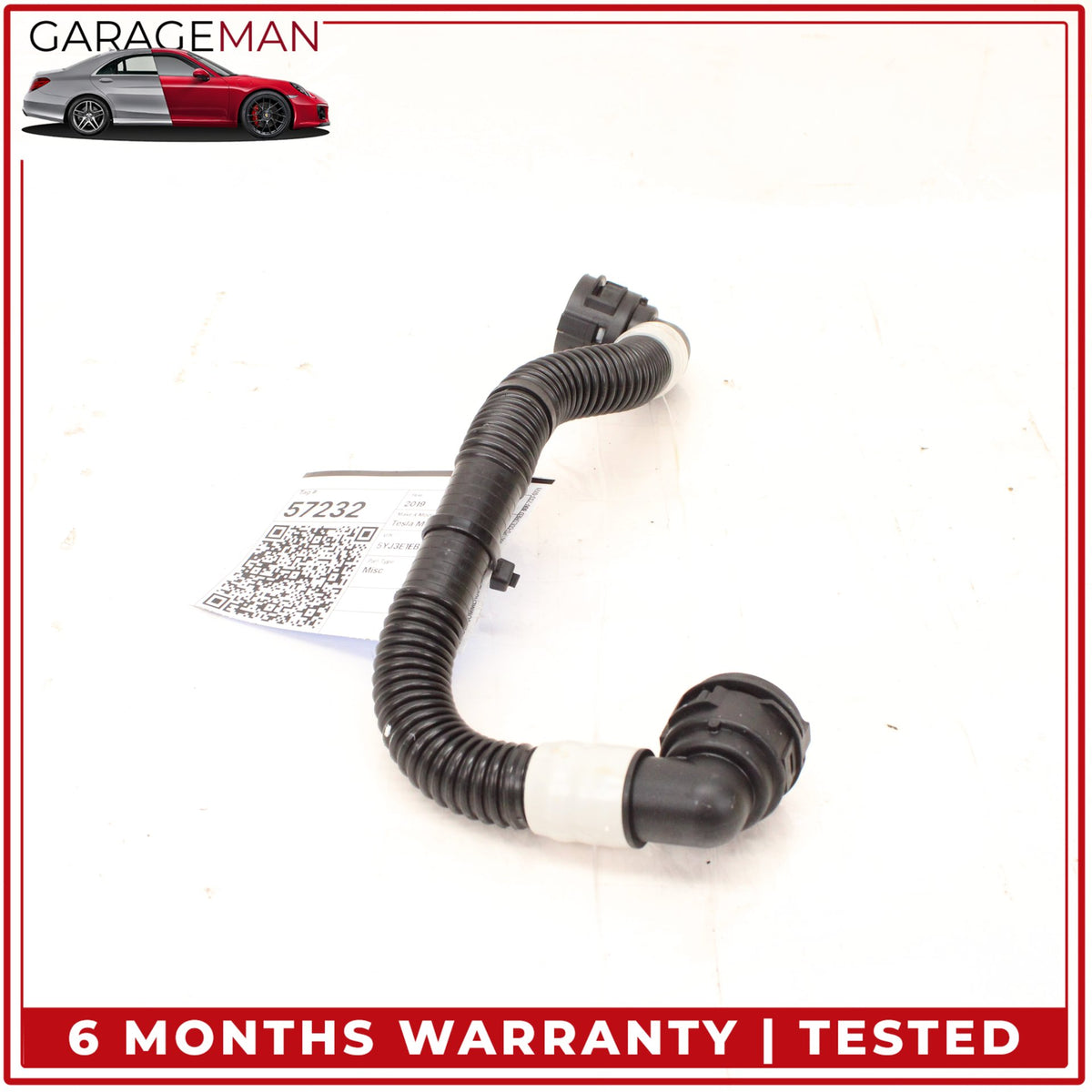 2017-2023 Tesla Model 3 Front Drive Unit Oil Cooler Outlet Hose Tube Pipe OEM