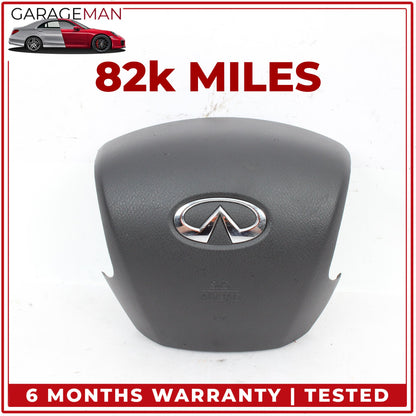 2016-2017 Infiniti Q50 V37 Front Left Side Steering Wheel Airbag K85104HK0A OEM