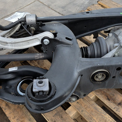 2015-2018 Mercedes-Benz C300 W205 AWD 2.0L Rear Differential Axle Spindle Subframe Bar Assembly OEM