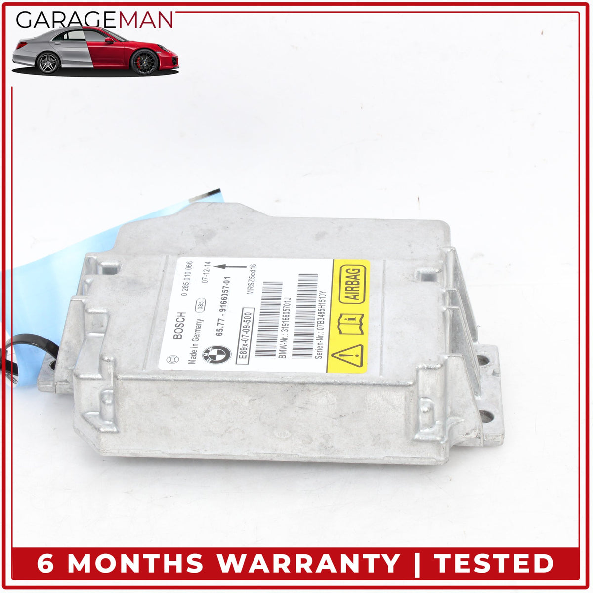 2008-2013 BMW 335i E90 Sedan Airbag Air Bag Sensor Module Bosch 31916605701 OEM
