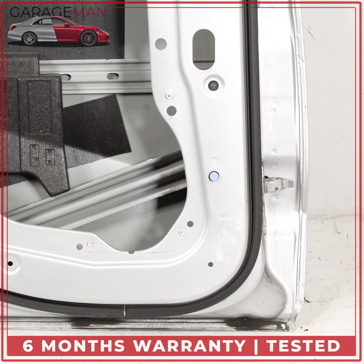 2014-2017 Mercedes W242 B Electric Drive Rear Left Side Door Shell Silver OEM
