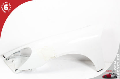 2013-2016 Porsche Cayman 981 Boxster Front Left Side Fender Panel White OEM