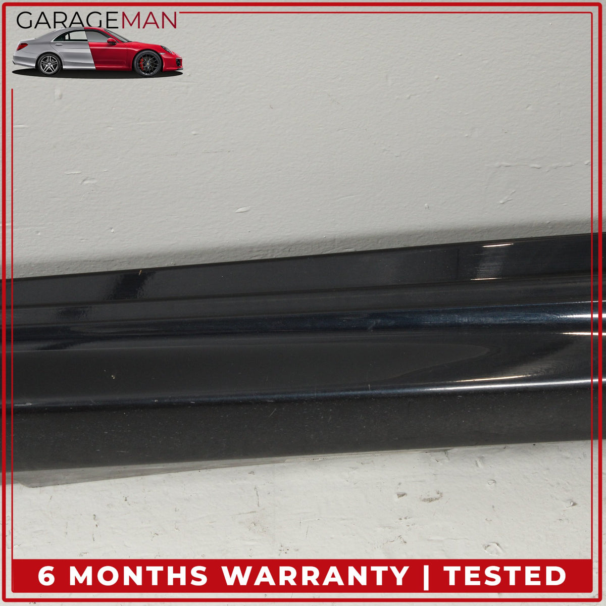 2013-2019 BMW 650i 640i F06 Right Side Skirt Rocker Panel Black 8052654 OEM