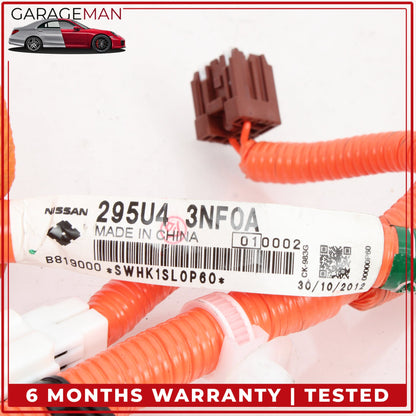 2013-2017 Nissan Leaf High Voltage Wire Wiring Harness Set 295U43NF0A OEM