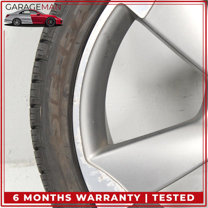 2012-2018 Audi A6 S6 Front or Rear 5 Spoke Wheel Rim w/ Tire 8.5JX20H2 ET45 OEM