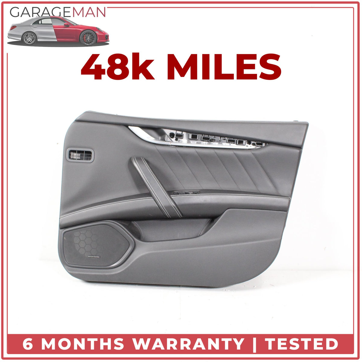 2014-2022 Maserati Ghibli M157 Front Right Interior Door Trim Cover Panel OEM