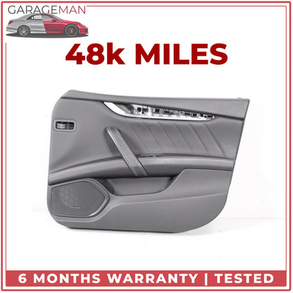 2014-2022 Maserati Ghibli M157 Front Right Interior Door Trim Cover Panel OEM