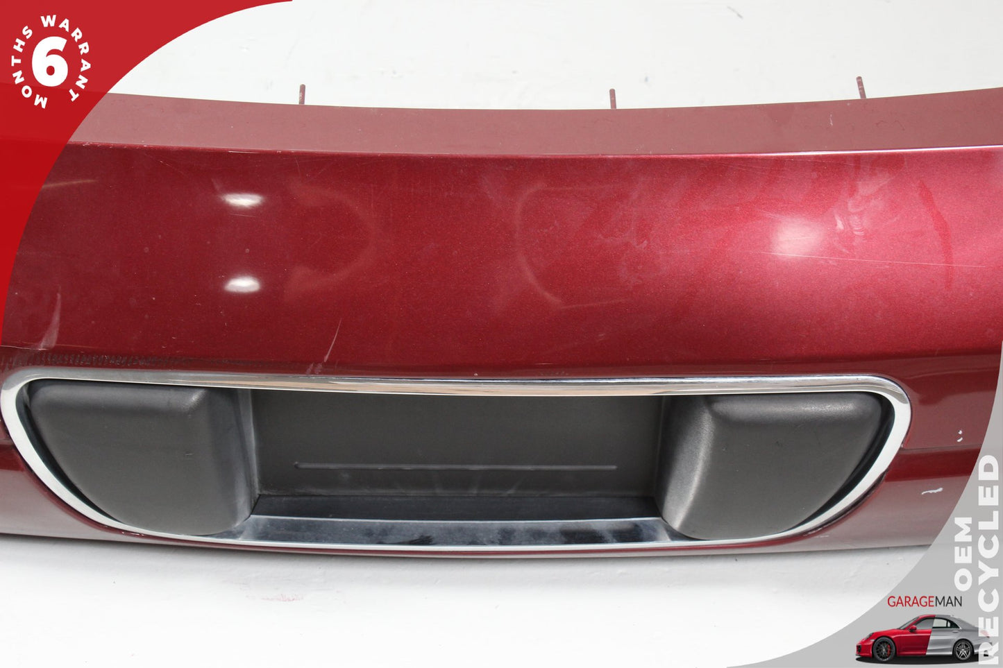 02-05 Ford Thunderbird Convertible Rear Bumper Cover Red 1W6Z17K835BAA