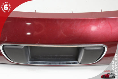02-05 Ford Thunderbird Convertible Rear Bumper Cover Red 1W6Z17K835BAA