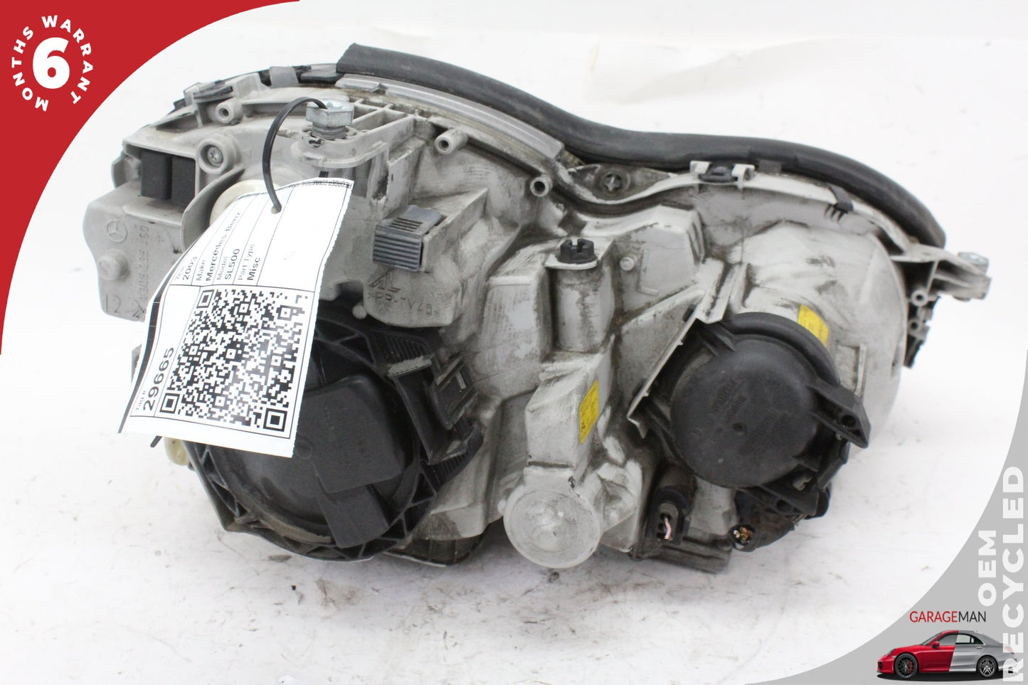 2003-2008 Mercedes R230 SL500 Front Left Head Light Lamp Xenon 2308206961 OEM