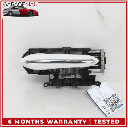 2011-2016 BMW 550i Front Right Passenger Side Exterior Door Handle White OEM