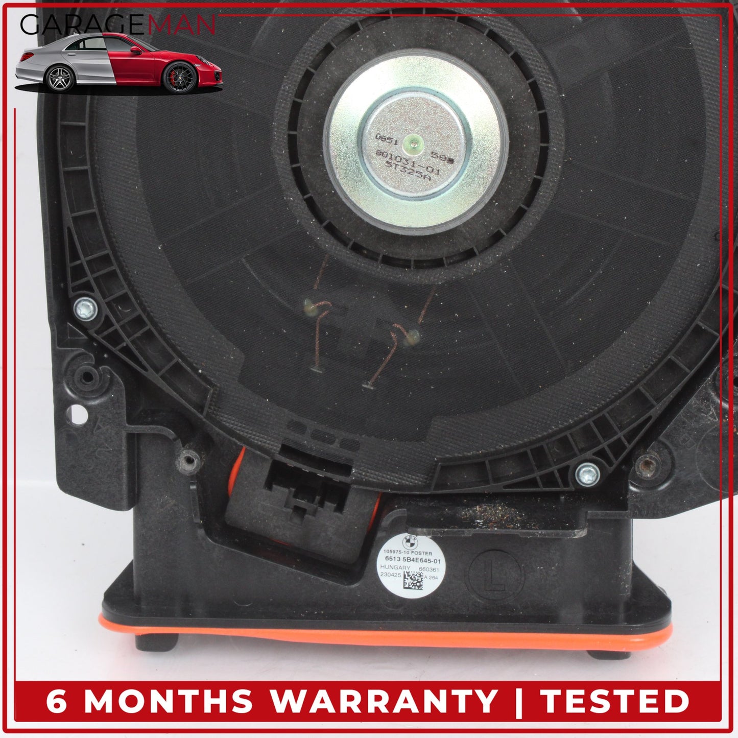 2023-2025 BMW X2 U10 SUV Left and Right Side Subwoofer Speaker 65135B4E646 OEM