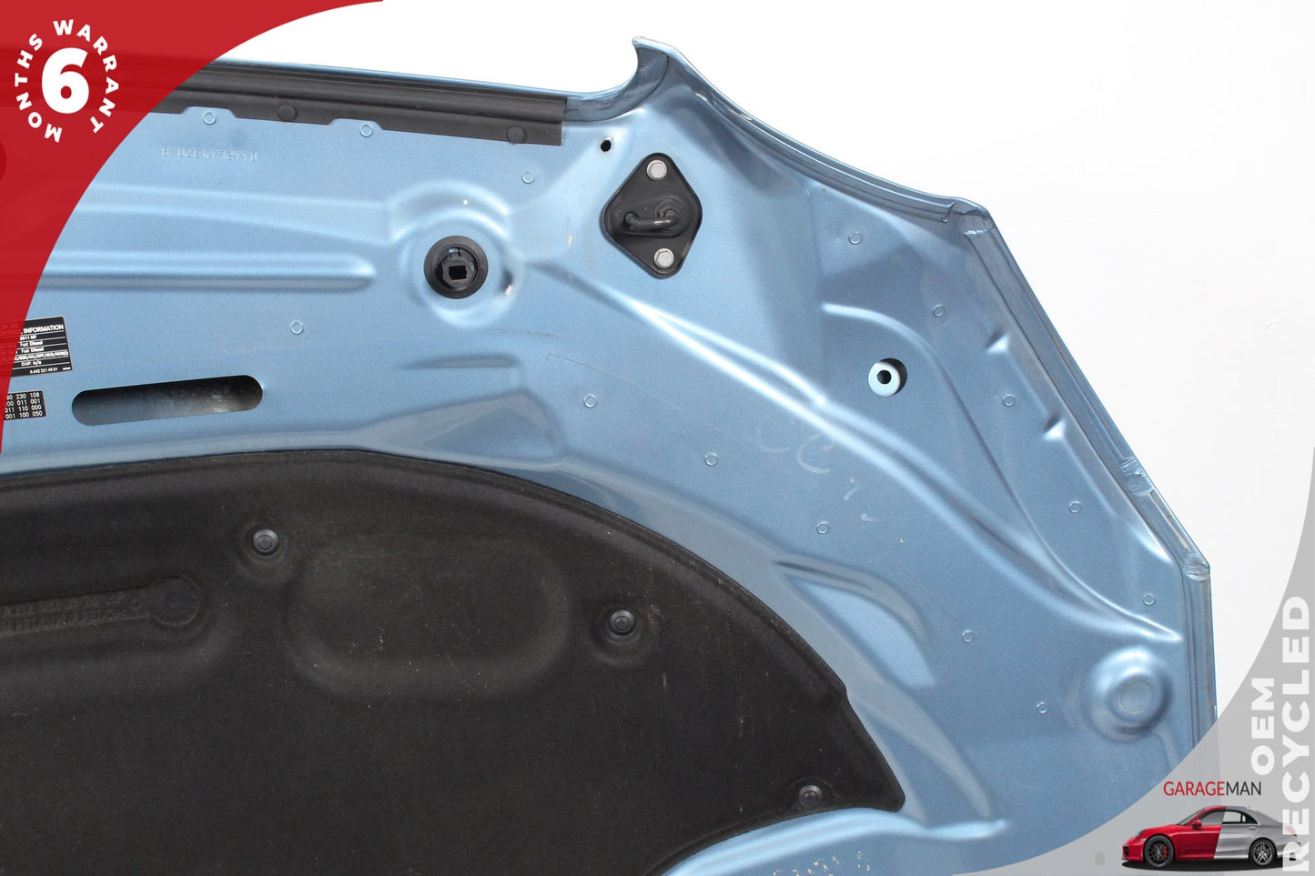 2010-2013 Mercedes W212 E350 Front Hood Bonnet Indigolite Blue Metallic OEM